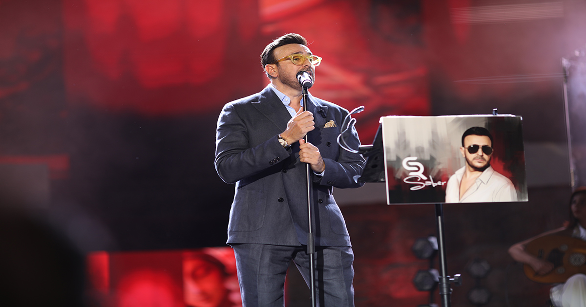 Ouverture de la 60e  édition du Festival international de Carthage : Saber Rebai célèbre la chanson tunisienne avec "Sous le jasmin".